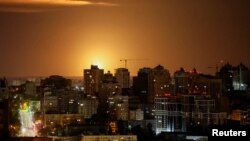 საილუსტრაციო ფოტო. კიევის თავზე აფეთქებული რუსული დრონი