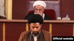 روح الله صدرالساداتی در حال نقطق در مجلس خبرگان رهبری در سال ۹۵