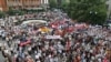 Armenia -- Supporters of the opposition Armenian Revolutionary Federation rally in Yerevan, 02Sep2009