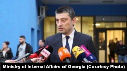 Грузия ички ишлар вазири Георгий Гахария