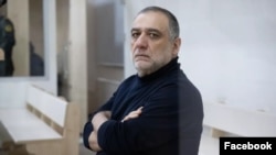 Azerbaijan - Ruben Vardanyan stands trial in Baku.