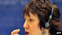 Catherine Ashton answered questions at the European Parliament's Foreign Affairs Committee.