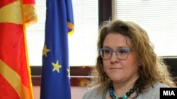 Министерката за одбрана Славјанка Петровска 