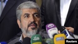 Лидер палестинского движения "Хамас" Халед Машаль. 