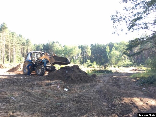 Будаўнічыя працы ў Благаўшчыне