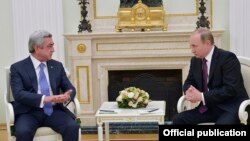 Vladimir Putin və Serzh Sarkisian