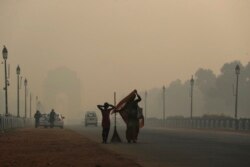 Ndotja e lartë e ajrit në Nju Delhi