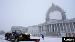 Здание конгресса США в Вашингтоне. 6 января 2015 года.