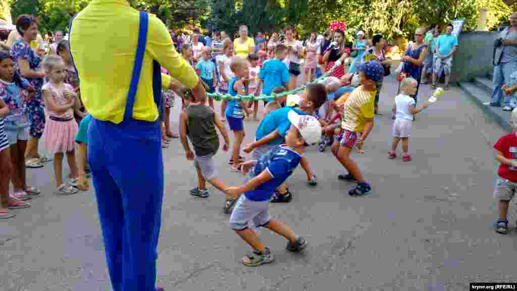 Святкування Дня фізкультурника Росії у Феодосії 