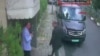 TURKEY -- A video grab made from CCTV footage shows Saudi journalist Jamal Khashoggi (R) arriving at the Saudi Arabian consulate in Istanbul on October 2, 2018