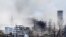 A view shows destroyed facilities of Azovstal Iron and Steel Works in Mariupol
