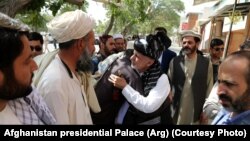 Авганистанскиот претседател Ашраф Гани во посета на градот Газни. 17.08.2018