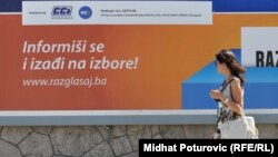 Predizborni plakati u Sarajevu, avgust 2010