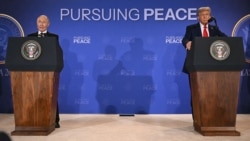 АҚШ президенти Дональд Трамп ва Россия президенти Владимир Путин 15 август куни Аляска штатидаги Анкоридж шаҳрида қўшма матбуот анжумани ўтказдилар.