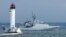 Британський патрульний корабель HMS Trent (P224) в Чорному морі, 7 червня 2021 року