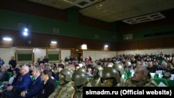 «Yeşil adamçıqlar» Qırım ilhaqınıñ 5 yılına bağışlanğan tedbirde, Saraylı Qıyat