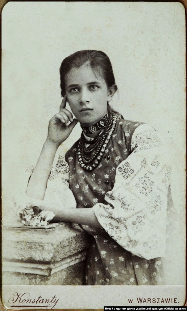 Ольга Косач, сестра Лесі Українки. Варшава, 1895 рік