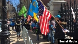 Protesta para ambasadës ruse në New York, 2015