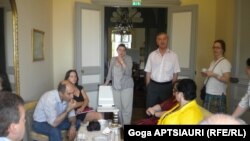 ქართველი და ოსი ჟურნალისტების შეხვედრა