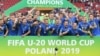 Українська «молодіжка» святкує перемогу на чемпіонаті світу з футболу серед спортсменів віком до 20 років