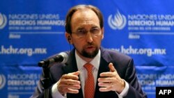 "This failure to protect the lives and rights of millions of people is corroding not only the work but also the legitimacy of the UN," High Commissioner for Human Rights Zeid Ra’ad al-Hussein said. (file photo)