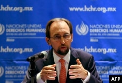 UN High Commissioner for Human Rights Zeid Ra’ad al-Hussein