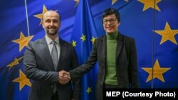 Муртезани на средба со Кос во Брисел, 5 февруари 2025 г.