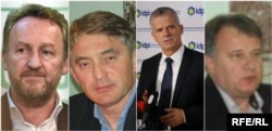 Bakir Izetbegović, Željko Komšić, Fahrudin Radončić i Nermin Nikšić