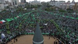 Палестинцы Газы отпраздновали 25-летие Исламского движения ХАМАС