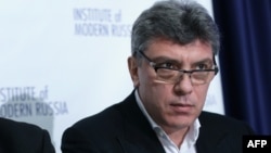 Российский оппозиционный политик Борис Немцов.
