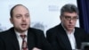 Russian politician and activist Vladimir Kara-Murza (left) was a close ally of Russian opposition leader Boris Nemtsov who was assassinated last year. 
