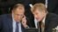 Russian Foreign Minister Sergei Lavrov (left) and Kremlin spokesman Dmitry Peskov (right) made their comments ahead of a scheduled meeting between Russian Deputy Foreign Minister Sergei Ryabkov and U.S. Undersecretary of State Thomas Shannon. (file photo)