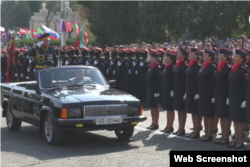 Військовий парад в Тирасполі з нагоди річниці проголошення «ПМР». Придністров’я, 2025 рік