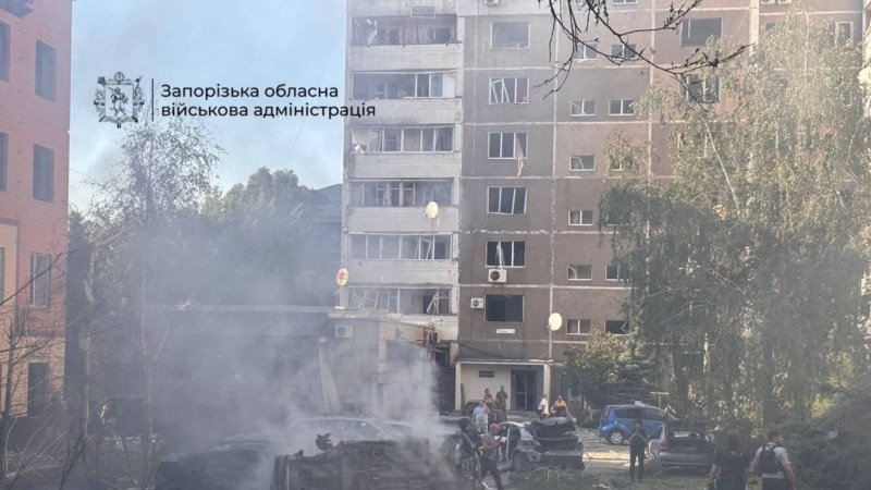 Russian Strike Hits Children's Hospital in Zaporizhzhia