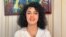 A handout photo provided by the Narges Mohammadi Foundation in October 2023 shows an undated, unlocated photo the Iranian rights campaigner. 