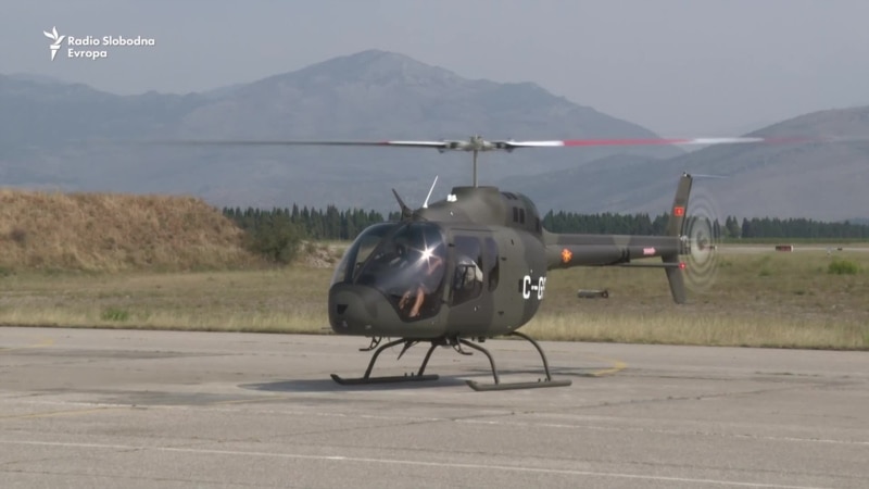 Vojska Crne Gore nabavila američki helikopter za obuku pilota