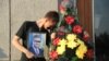 У Черкасах іменинника Януковича «привітали» жалобним вінком