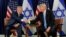 U.S. President Donald Trump and Israeli Prime Minister Benjamin Netanyahu hold a bilateral meeting during the 73rd session of the United Nations General Assembly at U.N. headquarters in New York, September 26, 2018
