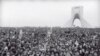 Iran - Some 1 million people gather in Freedom Square in Tehran as the Iranian Revolution begins. 1979. Photo by Reza Deghati.