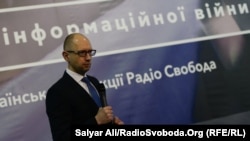 Премьер-министр Украины Арсений Яценюк.