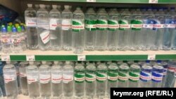 Минеральная вода «Моршинская» в сети «Сильпо» в Симферополе