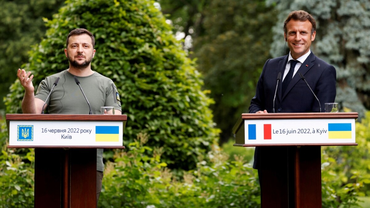 Зеленський обговорив забезпечення енергетичної стабільності України з Макроном