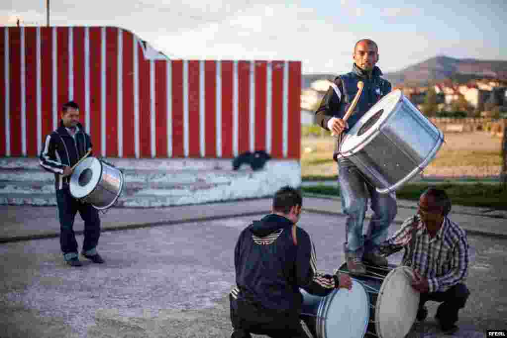 The Drummers Of Macedonia's Semka Band #14
