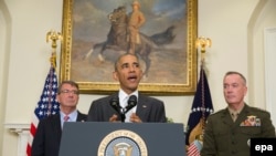 اوباما: بر اساس توصیه اشتون کارتر، جنرال جان نیکولسن، کانگرس امریکا و حکومت افغانستان تصمیم گرفته‎ام.