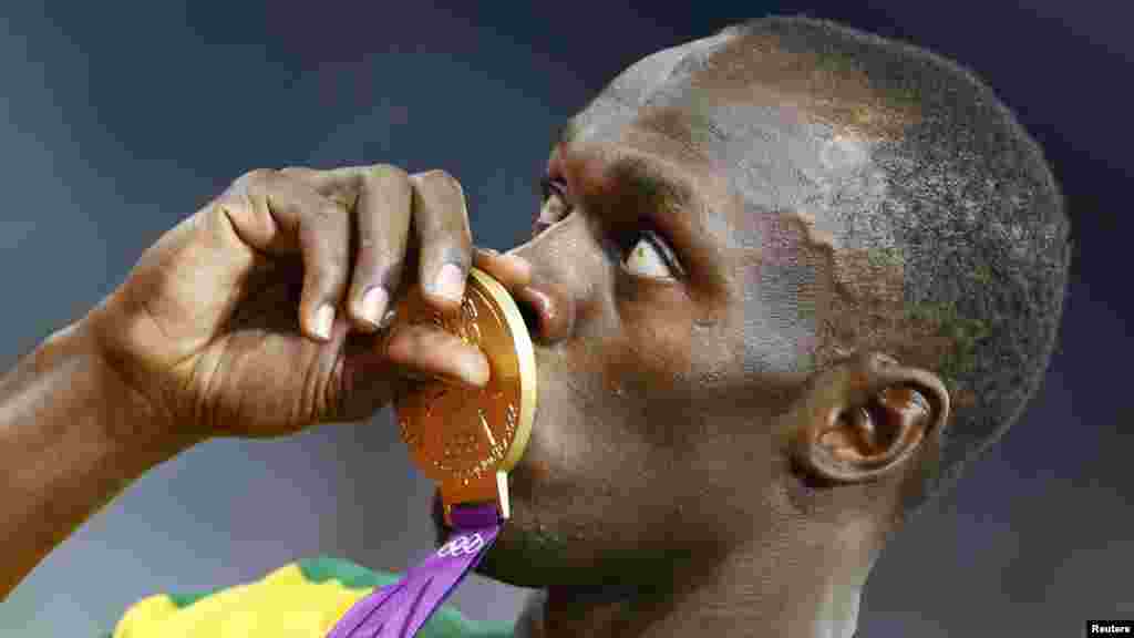 Usain Bolt, Jamaica, osvojio je olimpijsko zlato, 9. august 2012. 