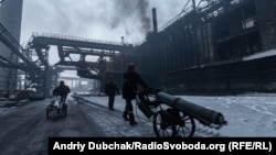 Коксохимический завод в Авдеевке, архивное фото