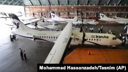 آشیانه هواپیماهای ایران ایر در فرودگاه مهرآباد