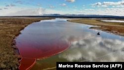 PHOTO GALLERY: Emergency Crews Rush To Clean Up Fuel Spill In Siberian Arctic (CLICK TO VIEW)