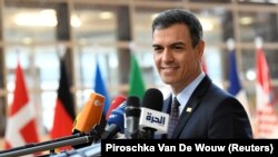 Premierul în exercițiu Pedro Sanchez