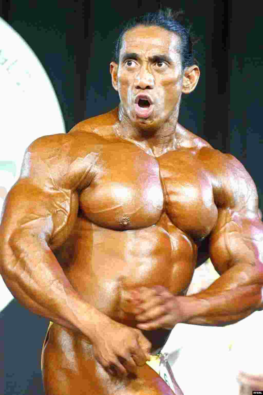 UAE -- International bodybuilding contest in Dubai, Jan2008